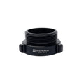 1.5-inch female NPSH to 2.5-inch male BAT aluminum fire hose adapter